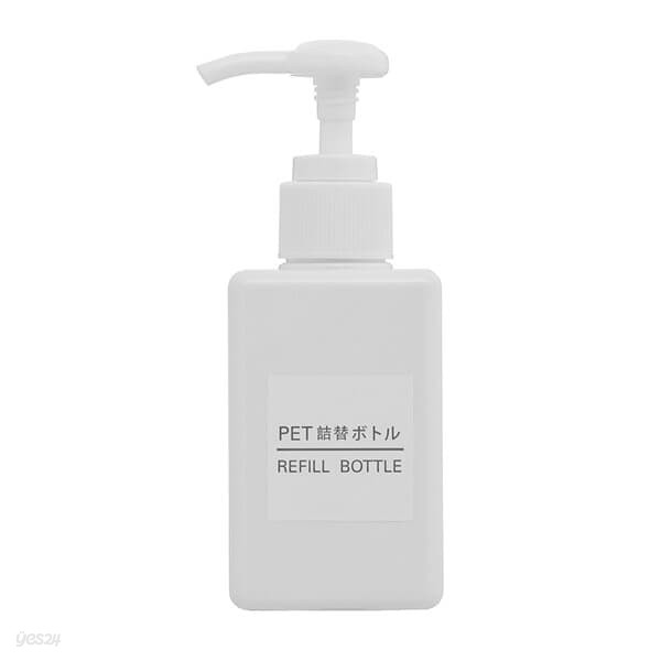 욕실 디스펜서 사각 리필용기 / 100ml 공병 펌프용기