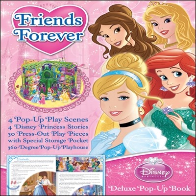 Friends Forever Disney Princess Deluxe Pop-up Book