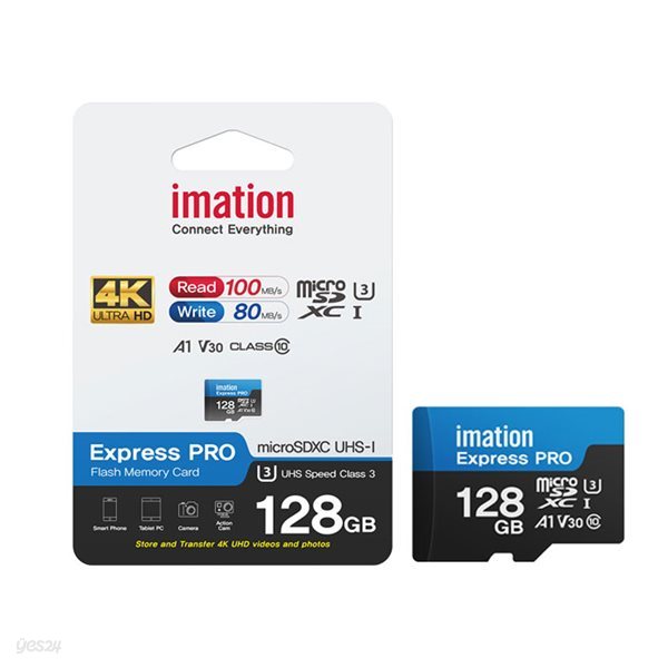 [이메이션] imation 마이크로 SD카드 Express Pro/SDHC/Class10 128GB