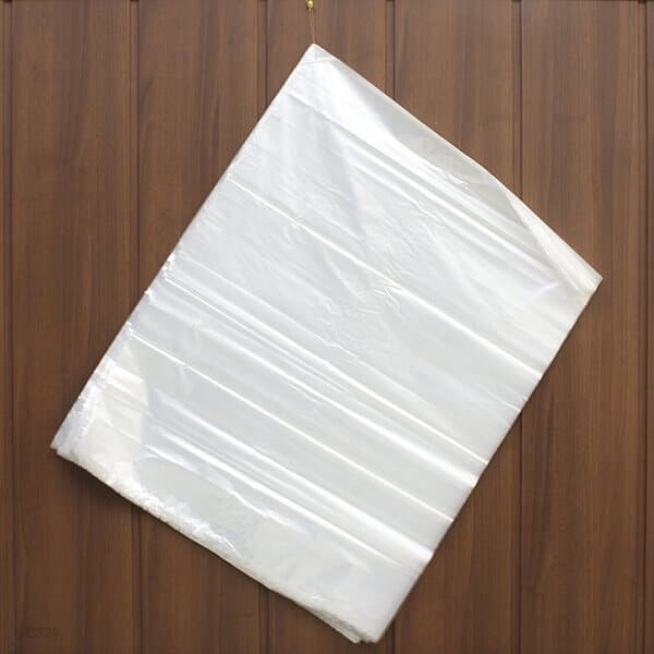 흰색 평판 비닐봉투 50매/50리터 야채봉투 쓰레기봉투