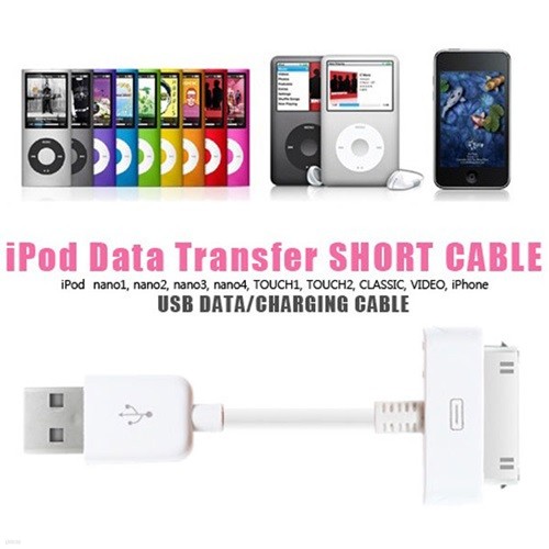 [HICKIES] Apple Data/Charger USB Short Cable