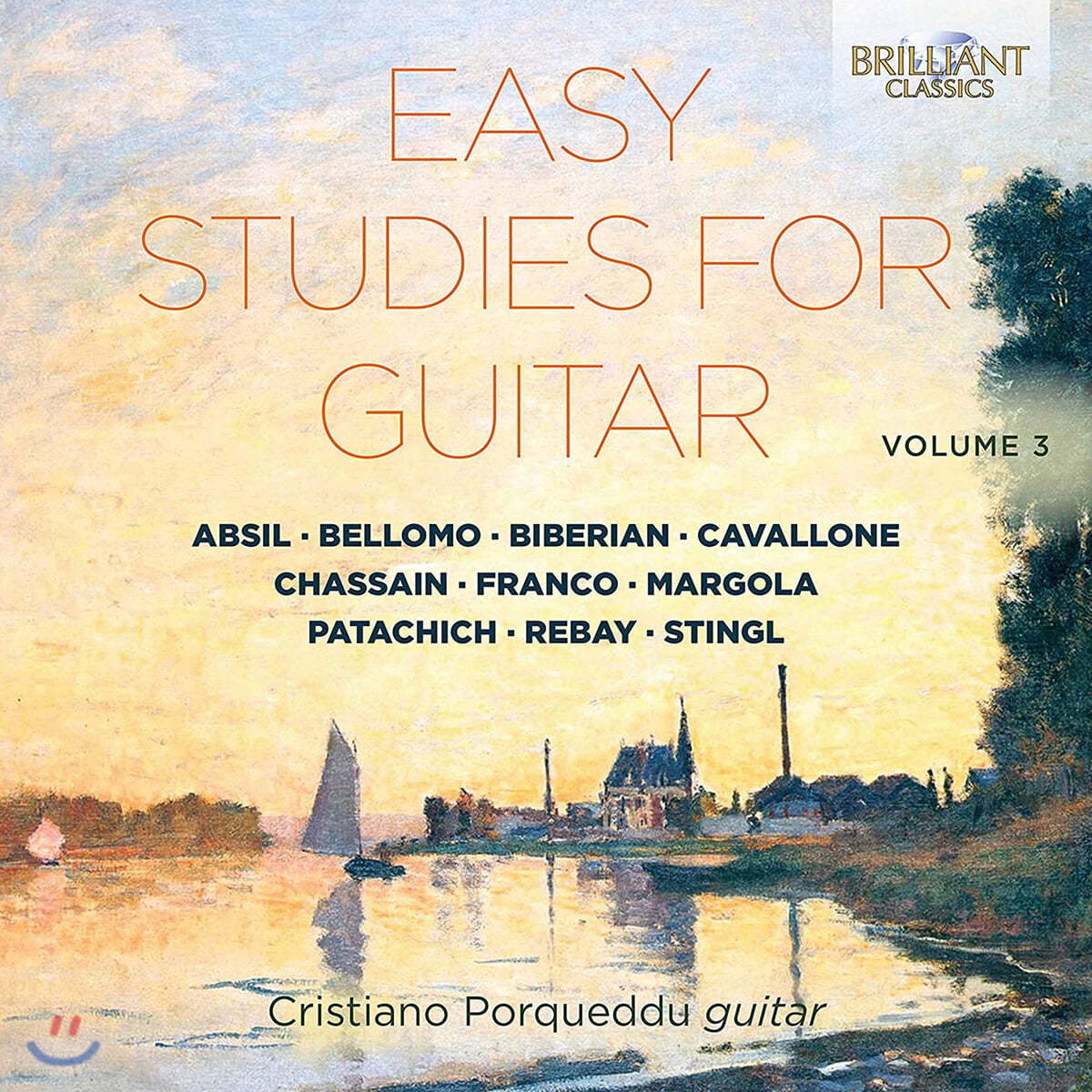 Cristiano Porqueddu 기타를 위한 쉬운 연습곡 3집 - 카발로네 / 퐁세 / 탄스만 (Easy Studies for Guitar Volume 3)