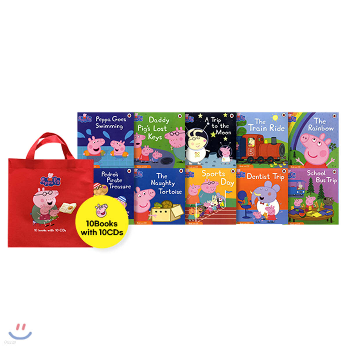 페파피그 원서 & CD 10종 세트 Peppa Pig Book and CD Collection - 10 Books & 10 CDs