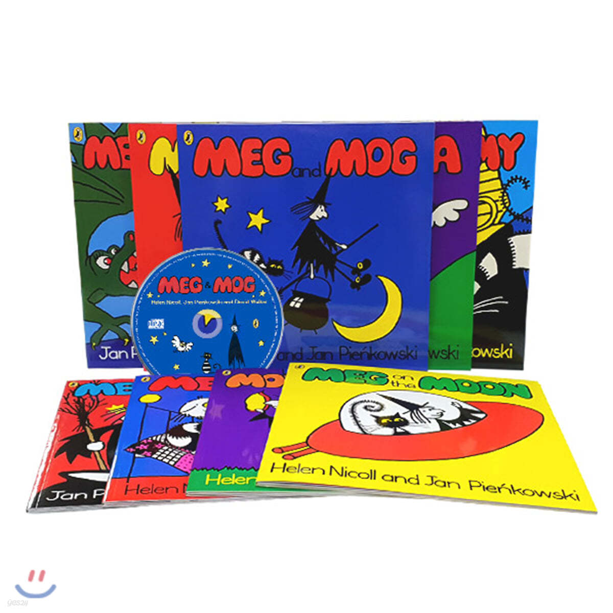 메그와 모그 원서 9종 세트 (CD 포함) Meg and Mog 9 Books with CD Collection