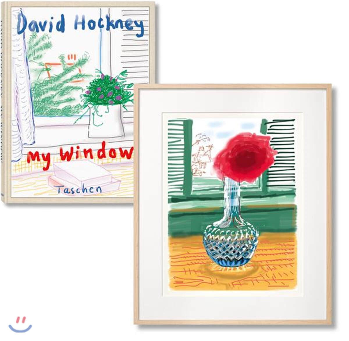David Hockney : My Window. Art Edition. B (No. 251-500) No. 281 : 데이비드 호크니 아트 에디션 B