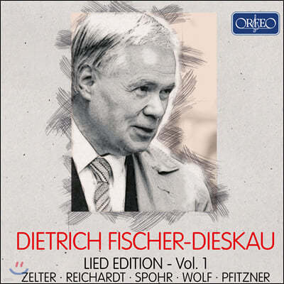 Ʈ Ǽ ī   1 (Dietrich Fischer-Dieskau Lied Edition, Vol. 1)