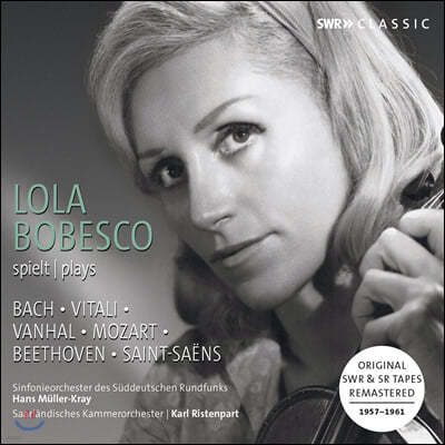Lola Bobesco 모차르트 & 베토벤: 바이올린 협주곡 / 비탈리: 샤콘느 - 롤라 보베스코