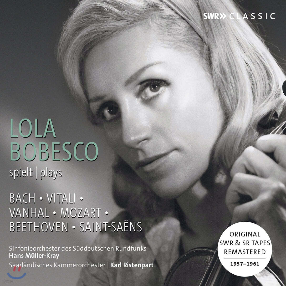 Lola Bobesco 모차르트 &amp; 베토벤: 바이올린 협주곡 / 비탈리: 샤콘느 - 롤라 보베스코