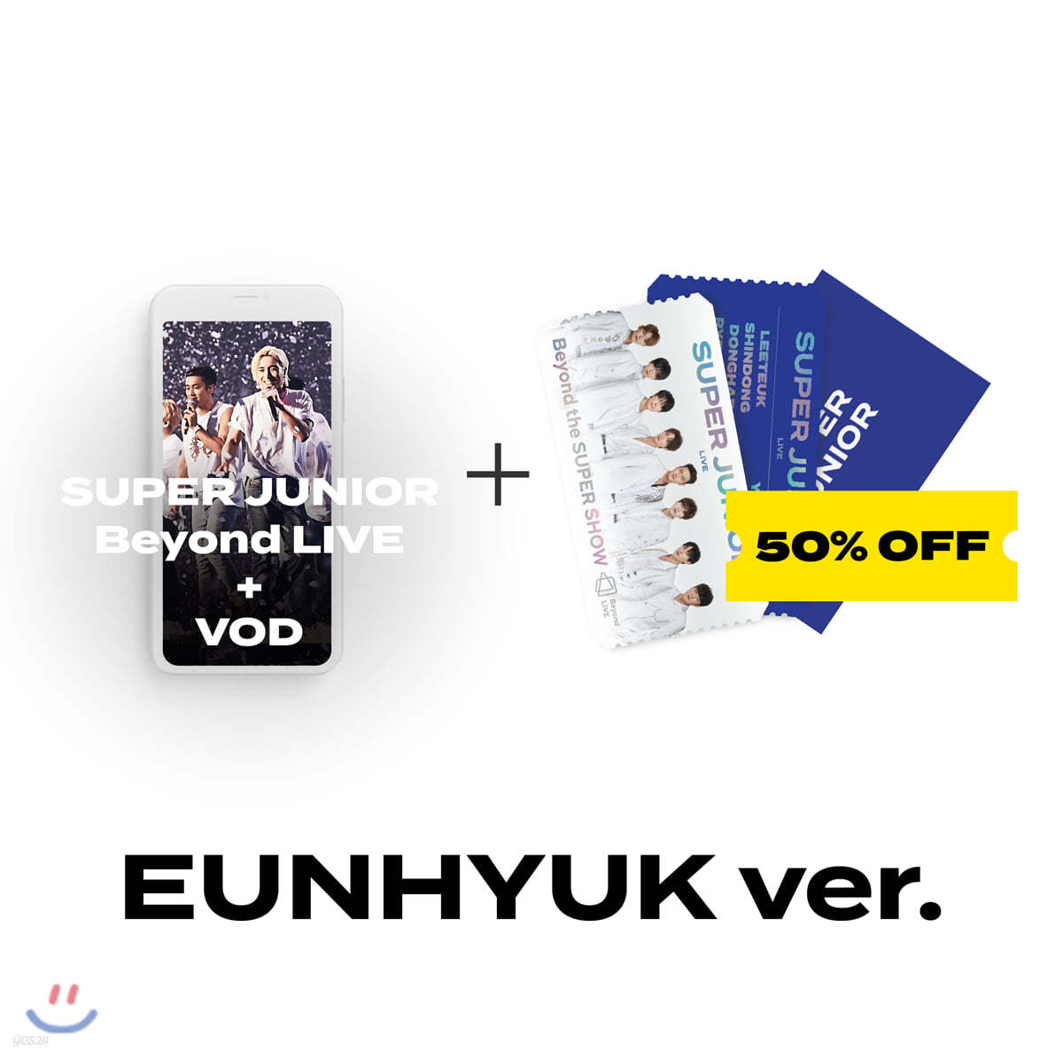 [EUNHYUK] SUPER JUNIOR Beyond LIVE +VOD관람권 + SPECIAL AR TICKET SET