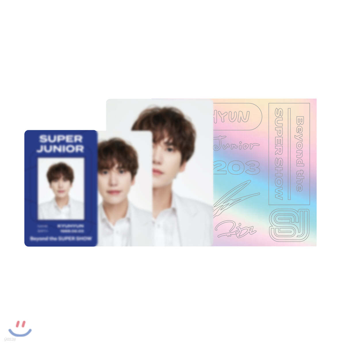 [KYUHYUN] ID카드+응원봉데코스티커SET_SUPER JUNIOR Beyond LIVE Beyond the SUPER SHOW