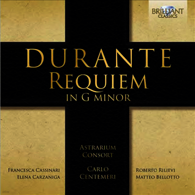 두란테: 레퀴엠 (Durante: Requiem)(CD) - Astrarium Consort