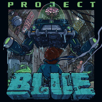 Toggle Switch — Project Blue (프로젝트 블루) (Soundtrack) 앨범 커버