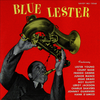 Lester Young — Blue Lester 앨범 커버