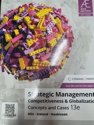AE Strategic Management: Competitiveness & Globalization: Concepts and Cases 13e