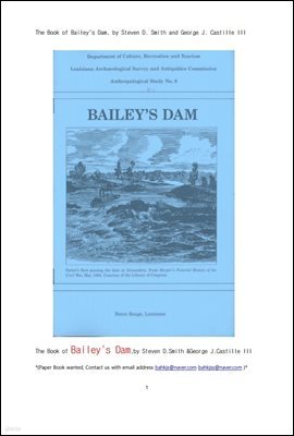 ̱ ̷ .The Book of Bailey's Dam, by Steven D. Smith and George J. Castille III