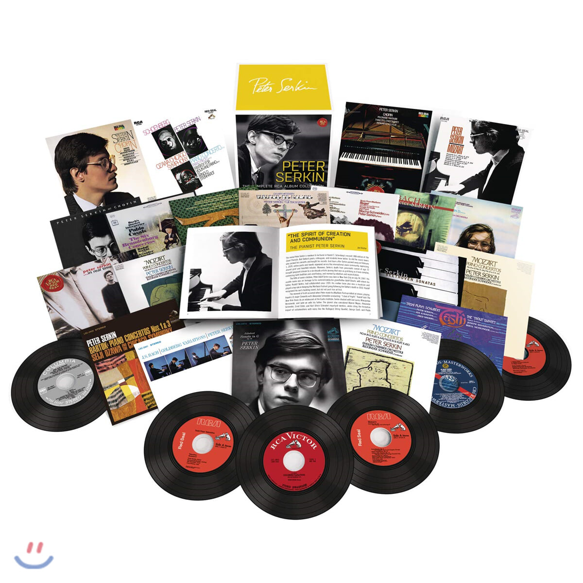 피터 제르킨 컬럼비아 &amp; RCA 앨범 컬렉션 (Peter Serkin - The Complete RCA Album Collection)