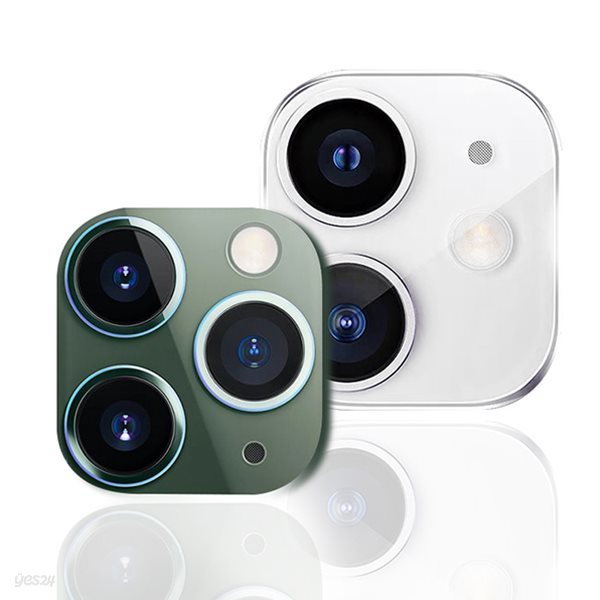 아이폰 11 11 PRO MAX 풀커버 컬러 카메라 렌즈 투명