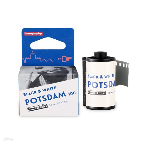 로모그래피 35mm 포츠담키노 흑백 ISO100 필름 - 1롤 1팩