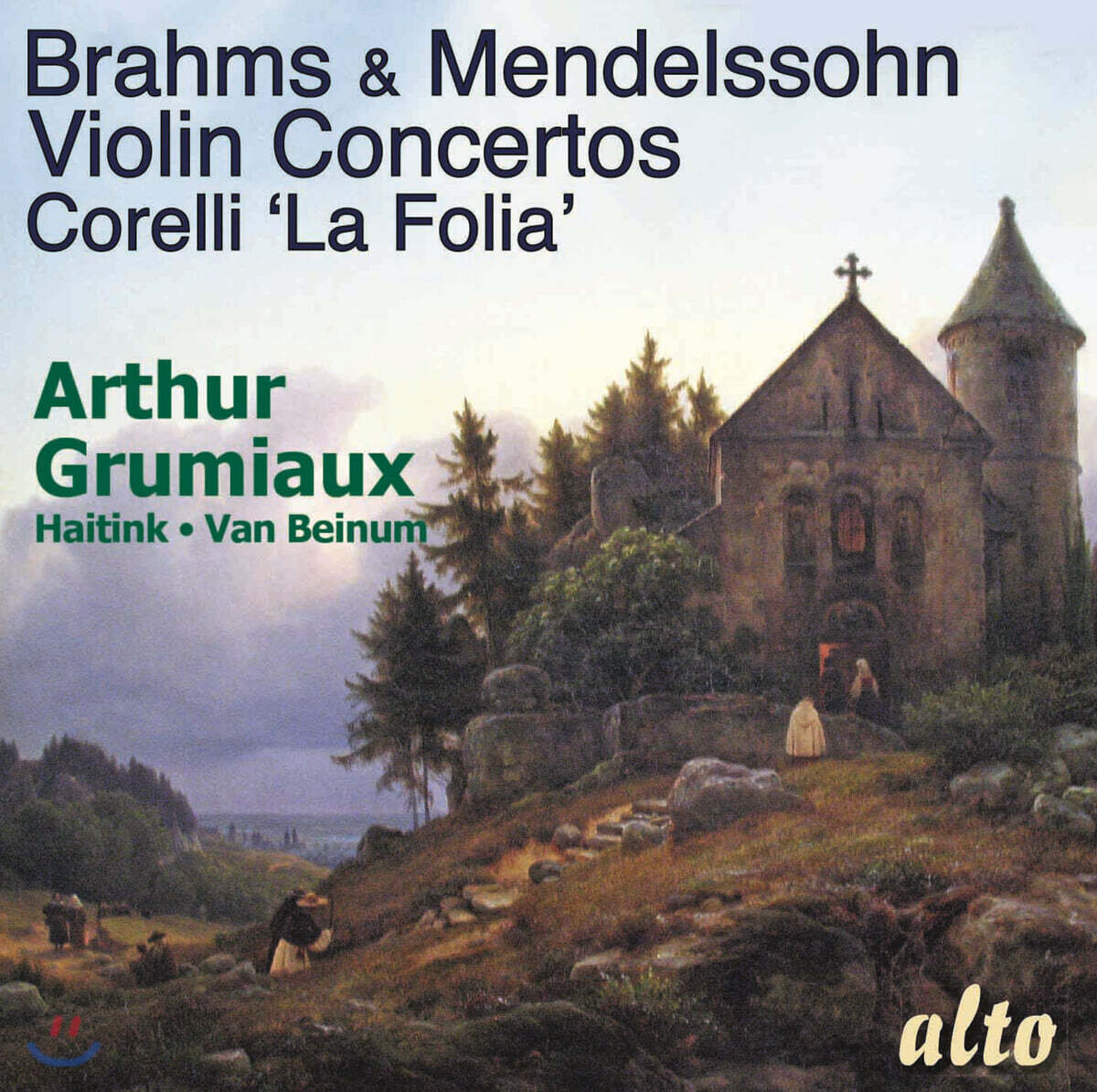 Arthur Grumiaux 브람스 / 멘델스존: 바이올린 협주곡 / 코렐리: 라 폴리아 - 아르투르 그뤼미오