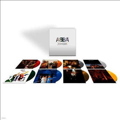 Abba — ABBA - The Vinyl Collection (Remastered)(Box Set) 앨범 커버