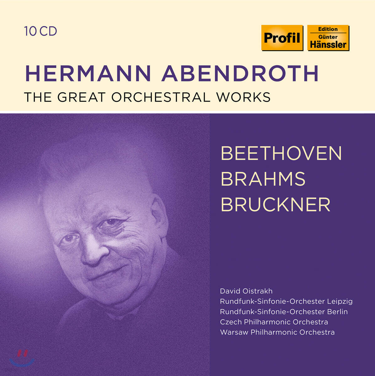 헤르만 아벤트로트 관현악 작품집 - 베토벤 / 브람스 / 브루크너 (Hermann Abendroth - The Great Orchestral Works)