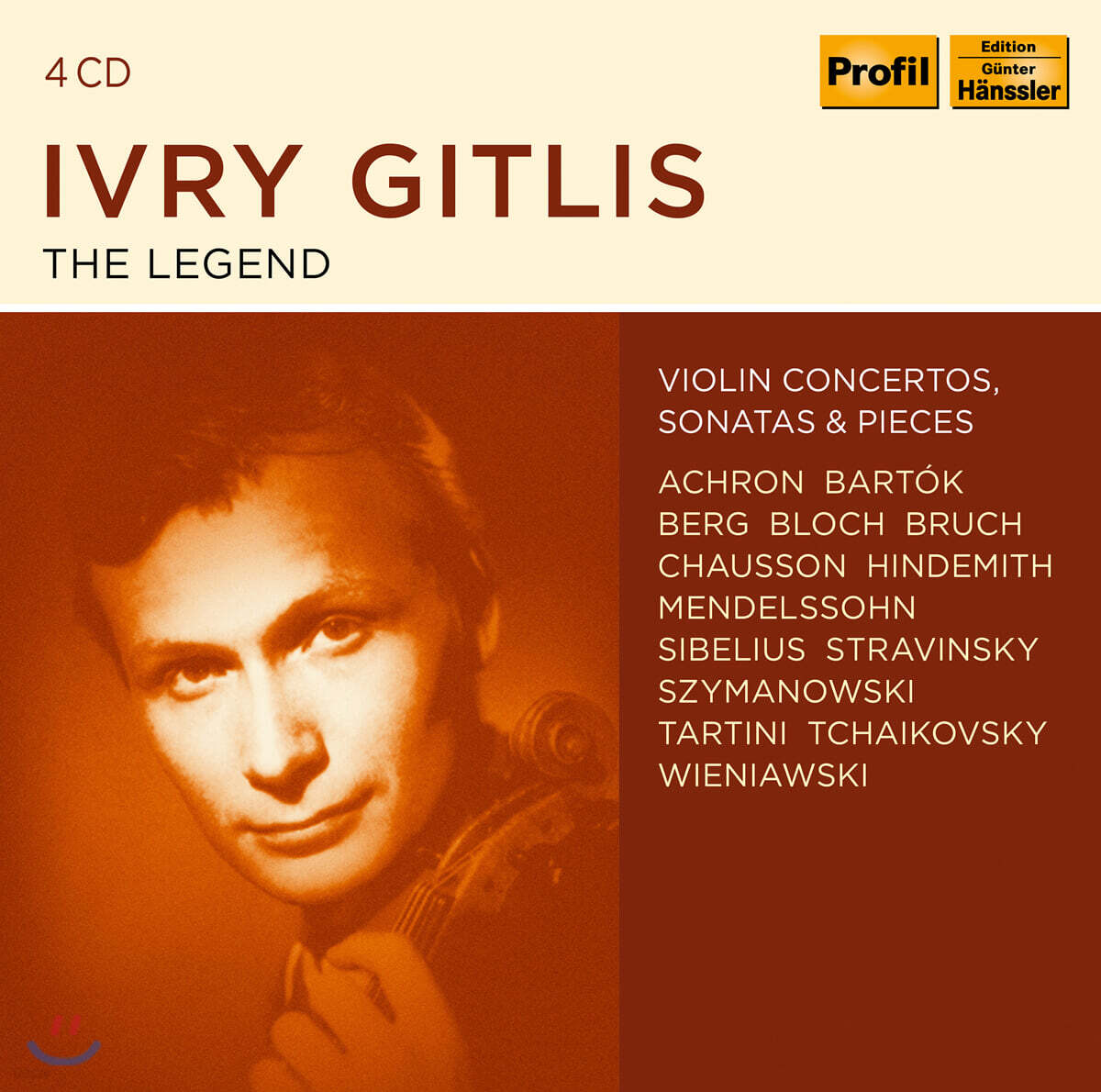 이브리 기틀리스 바이올린 연주집 (Ivry Gitlis - The Legend)