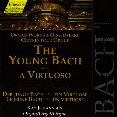 바흐 : 오르간 작품집 (The Young Bach - A Virtuoso)(CD) - Kay Johannsen