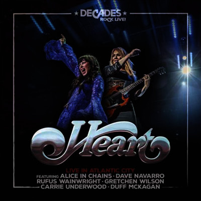 Heart — Live In Atlantic City (Gatefold) 앨범 커버