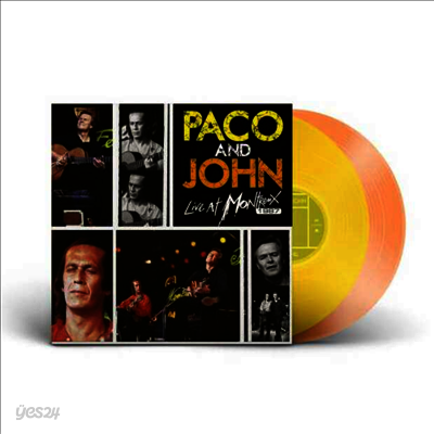 Paco De Lucia/John Mclaughlin - Live At Montreux 1987 (Ltd. Ed)(Gatefold)(180G)(Transparent Yellow & Orange 2LP)
