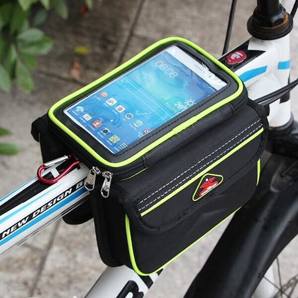 울프베이스 더블백 자전거 스마트폰가방/자전거가방