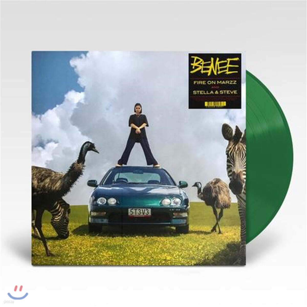 BENEE (베니) - Fire On Marzz / Stella & Steve [그린 컬러 LP]