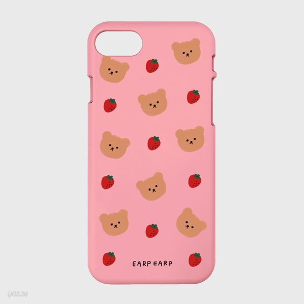Dot strawberry bear-pink(color jelly)