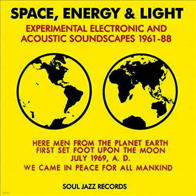Various Artists — Space, Energy & Light: Experimental And Acoustic Soundscapes 앨범 커버