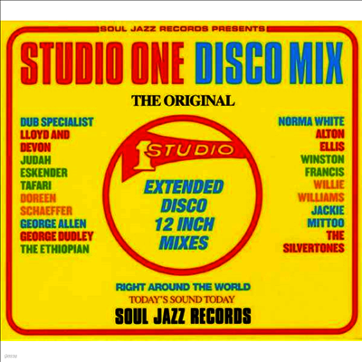 Various Artists — Studio One Disco Mix - The Original 앨범 커버
