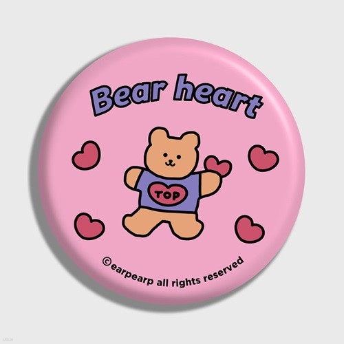 Bear heart-pink(거울)