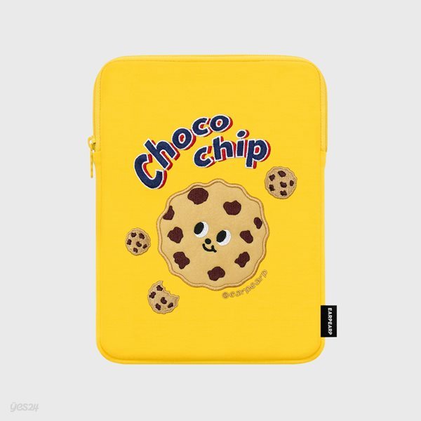 Chocochip cookies-yellow-ipad pouch(아이패드 파우치)