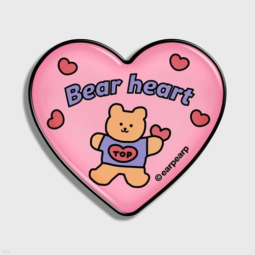 Bear heart-pink(hearttoktok)