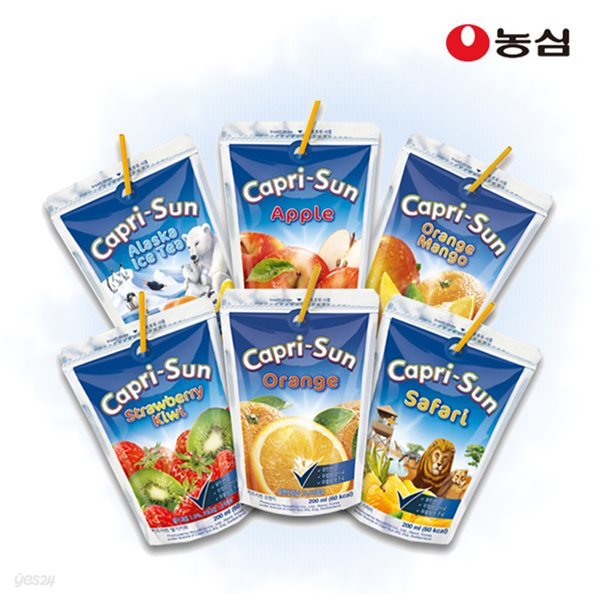 농심 카프리썬 200ml 40입