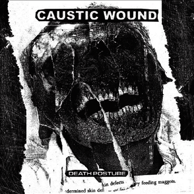 Caustic Wound — Death Posture 앨범 커버