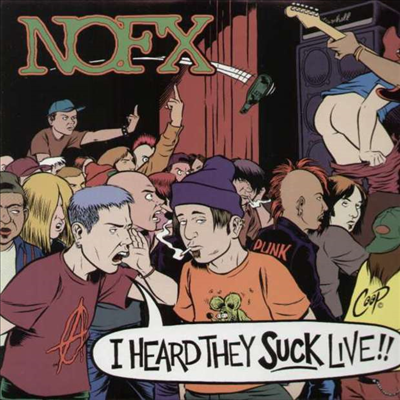 NOFX — I Heard They Suck Live 앨범 커버