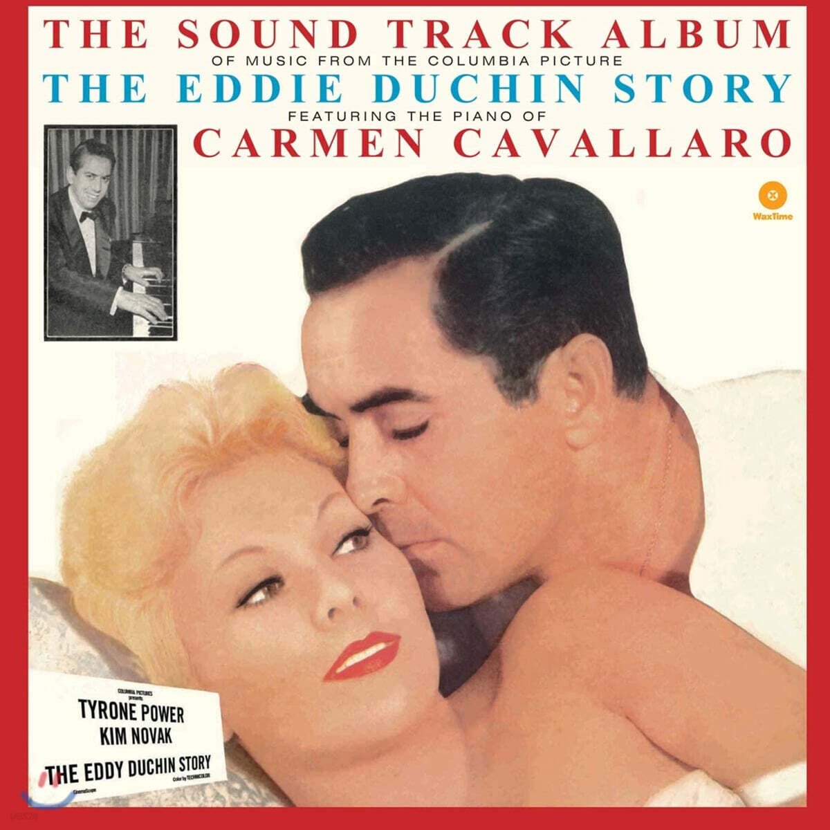 킴노박의 애심 영화음악 (The Eddie Duchin Story OST by Carmen Cavallaro) [LP]