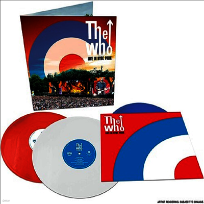 Who — Live In Hyde Park 앨범 커버