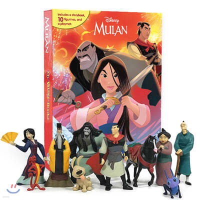 Disney Mulan My Busy Book 디즈니 비지북 뮬란 피규어 책