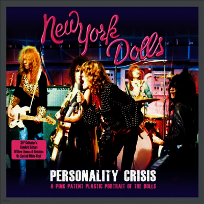 New York Dolls — Personality Crisis (A Pink Patent Plastic Portrait Of The Dolls)(Gatefold) 앨범 커버