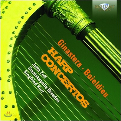 Jutta Zoff 하프 협주곡 - 히나스테라, 보이엘디외 (Ginastera / Boieldieu: Harp Concertos)