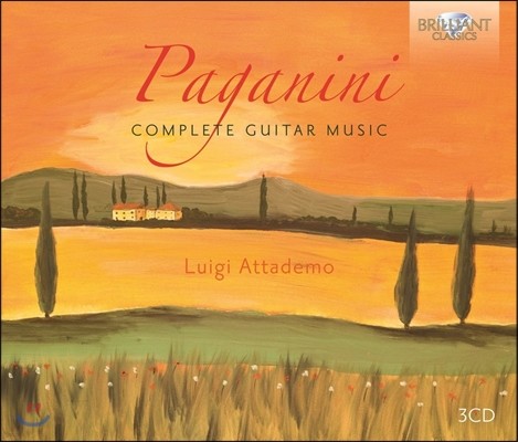 Luigi Attademo İϴ: Ÿ   -  Ÿ (Paganini: Complete Guitar Music)
