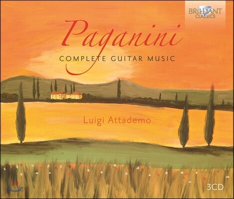 Luigi Attademo 파가니니: 기타 음악 전곡집 - 루이지 아타데모 (Paganini: Complete Guitar Music)