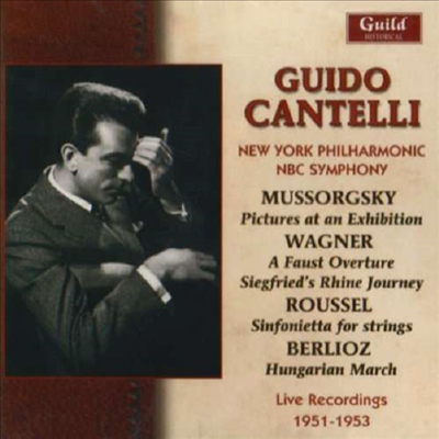 ͵ ĭڸ -   (Guido Cantelli Conducts Mussorgsky, Wagner, Roussel, Berlioz & Vivaldi)(CD) - Guido Cantelli