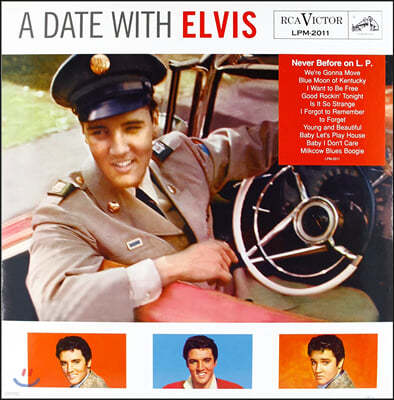 Elvis Presley — A Date With Elvis 앨범 커버