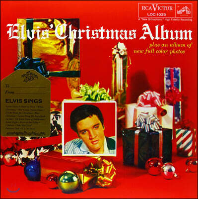 Elvis Presley — Elvis' Christmas Album 앨범 커버